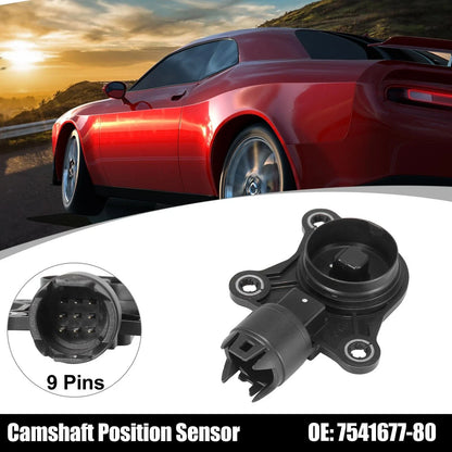 9 Pins Vehicle Engine Camshaft Position Sensor for BMW Mini Black