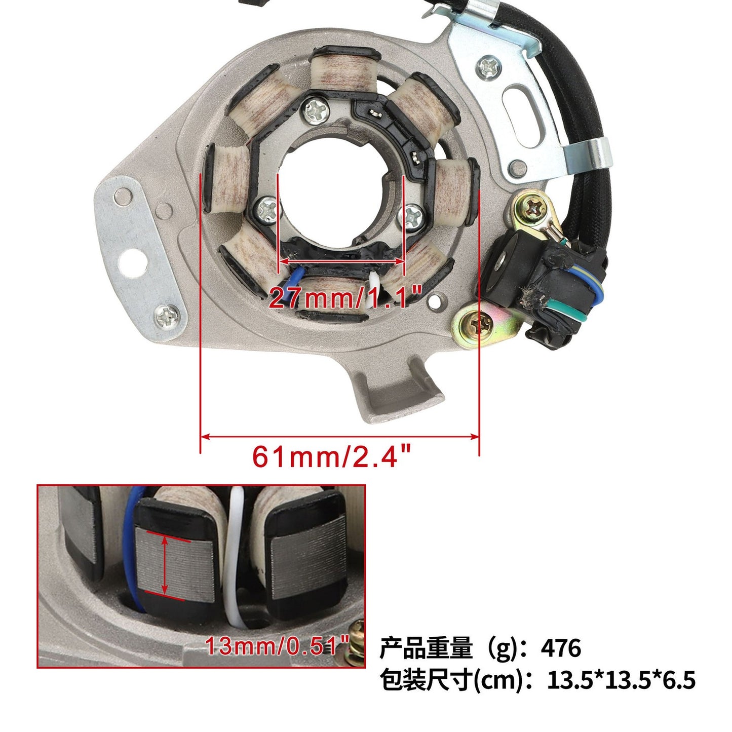 Stator for Honda CR 250R (2000–2001)