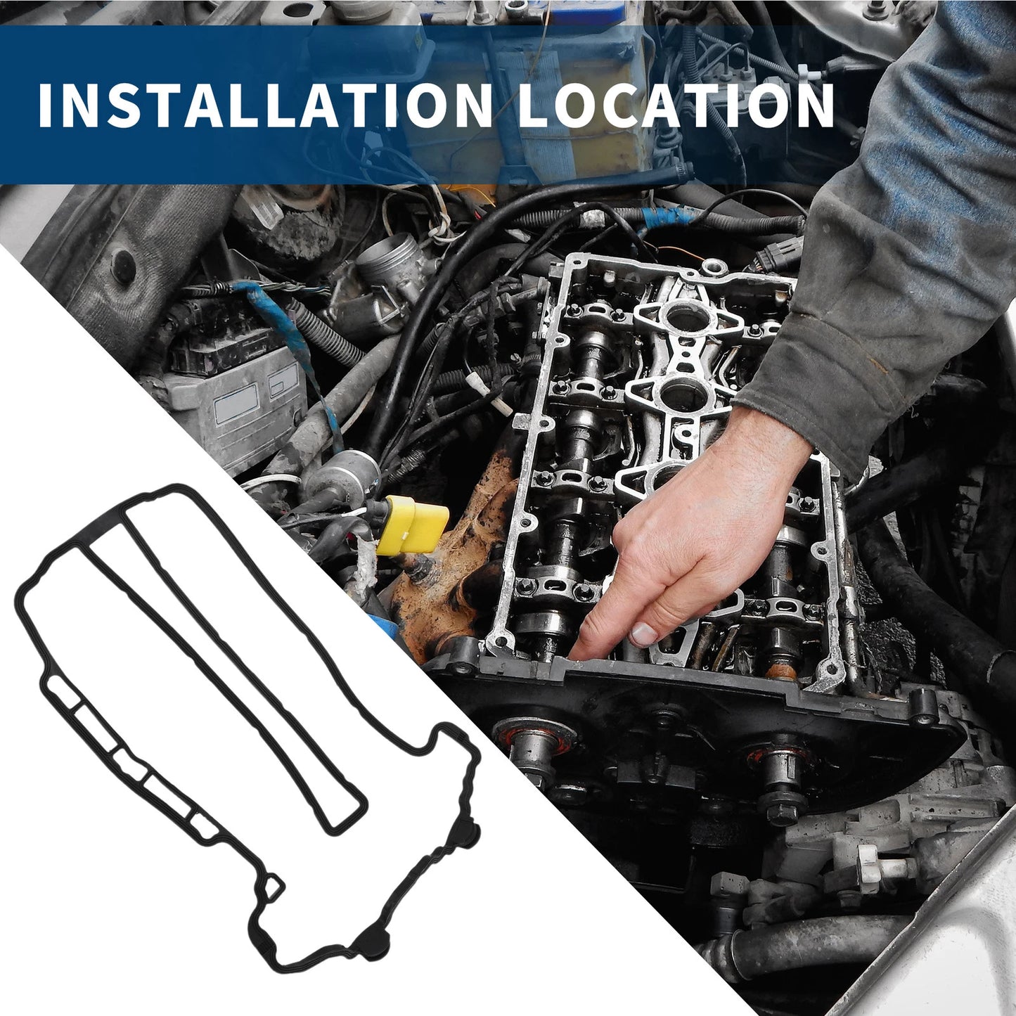 Valve Cover Gasket No. 90530075 for Opel Agila, Corsa (2000–2007)