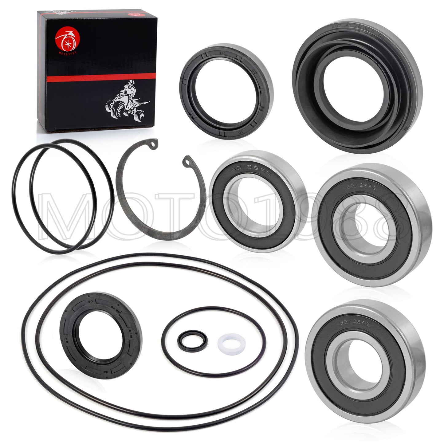 Rear Axle Seal Bearing O-Ring Kit for Honda Rancher 350 (2000–2006)