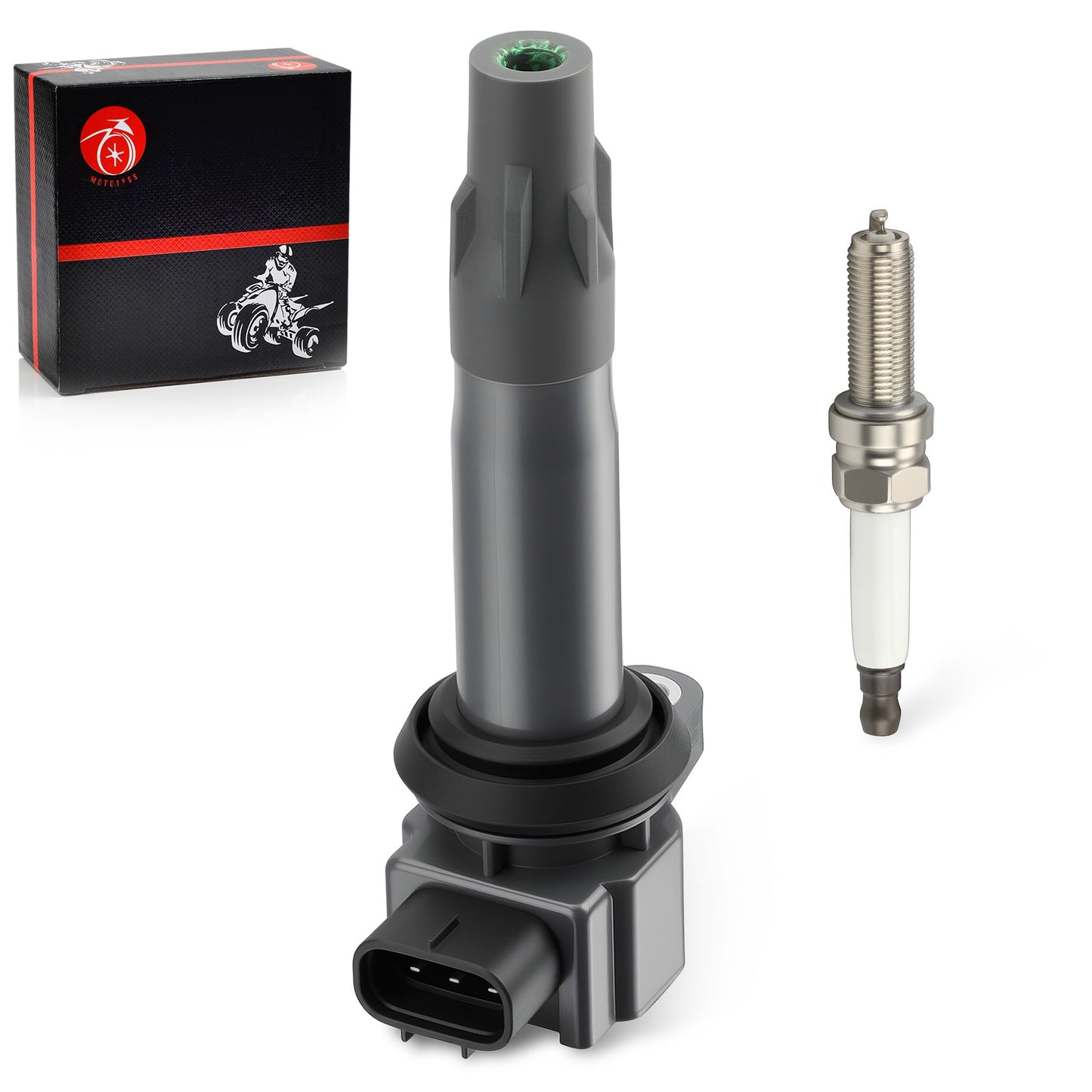Ignition Coil & Spark Plug Set for Can-Am Maverick X3 Turbo (2023–2024)