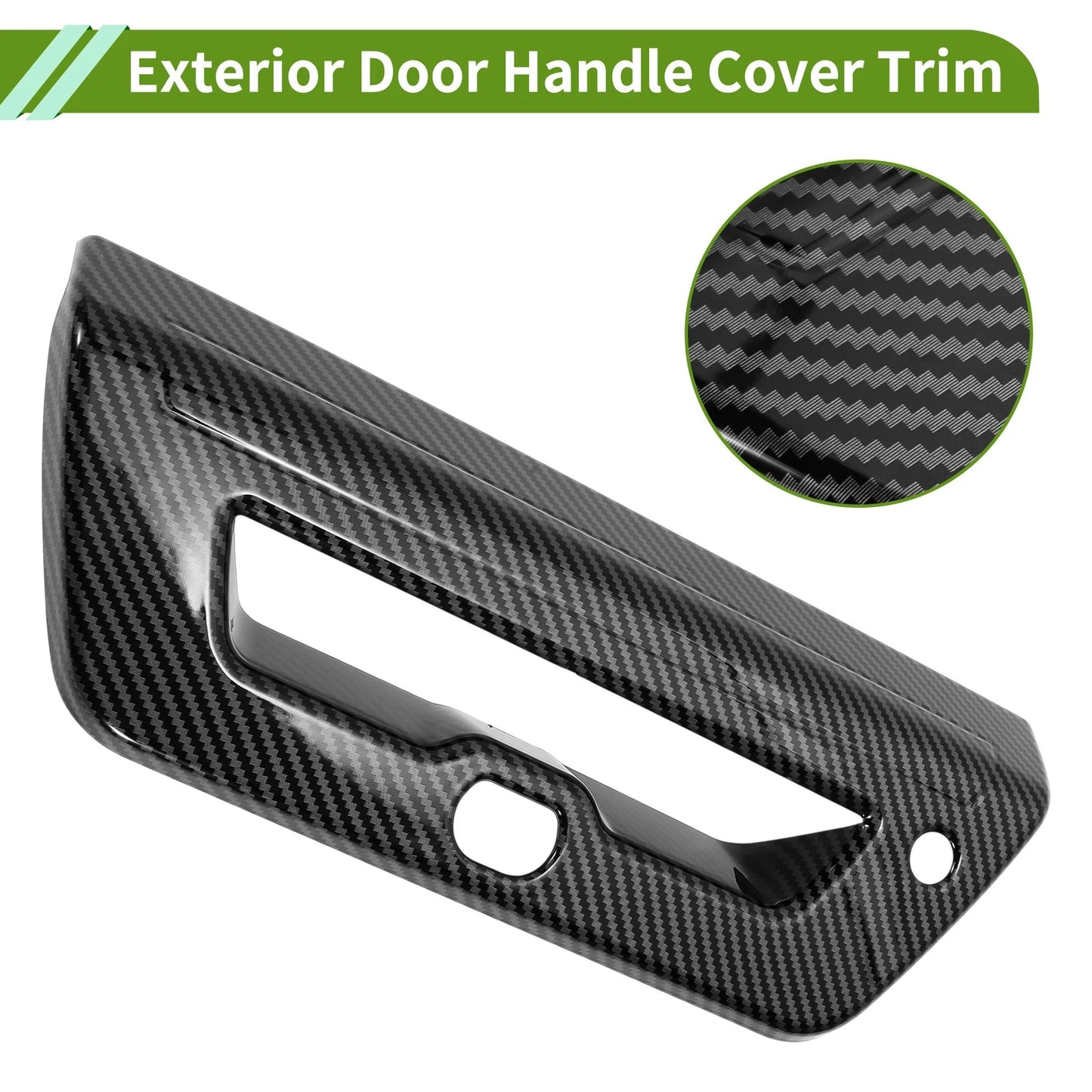 Exterior Trim Tailgate for Ford F150 (2015–2020) Black ABS 1 Pc