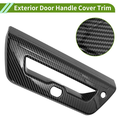 Exterior Trim Tailgate for Ford F150 (2015–2020) Black ABS 1 Pc