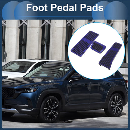 3Pcs Accelerator Pedal Covers for Mazda CX50/CX60 (2023–2025)