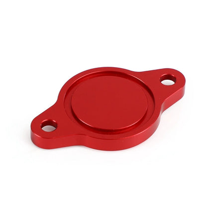 Red Oil Filter Cover for Ducati Hypermotard 796 939 950 1100 S (2010–2020)