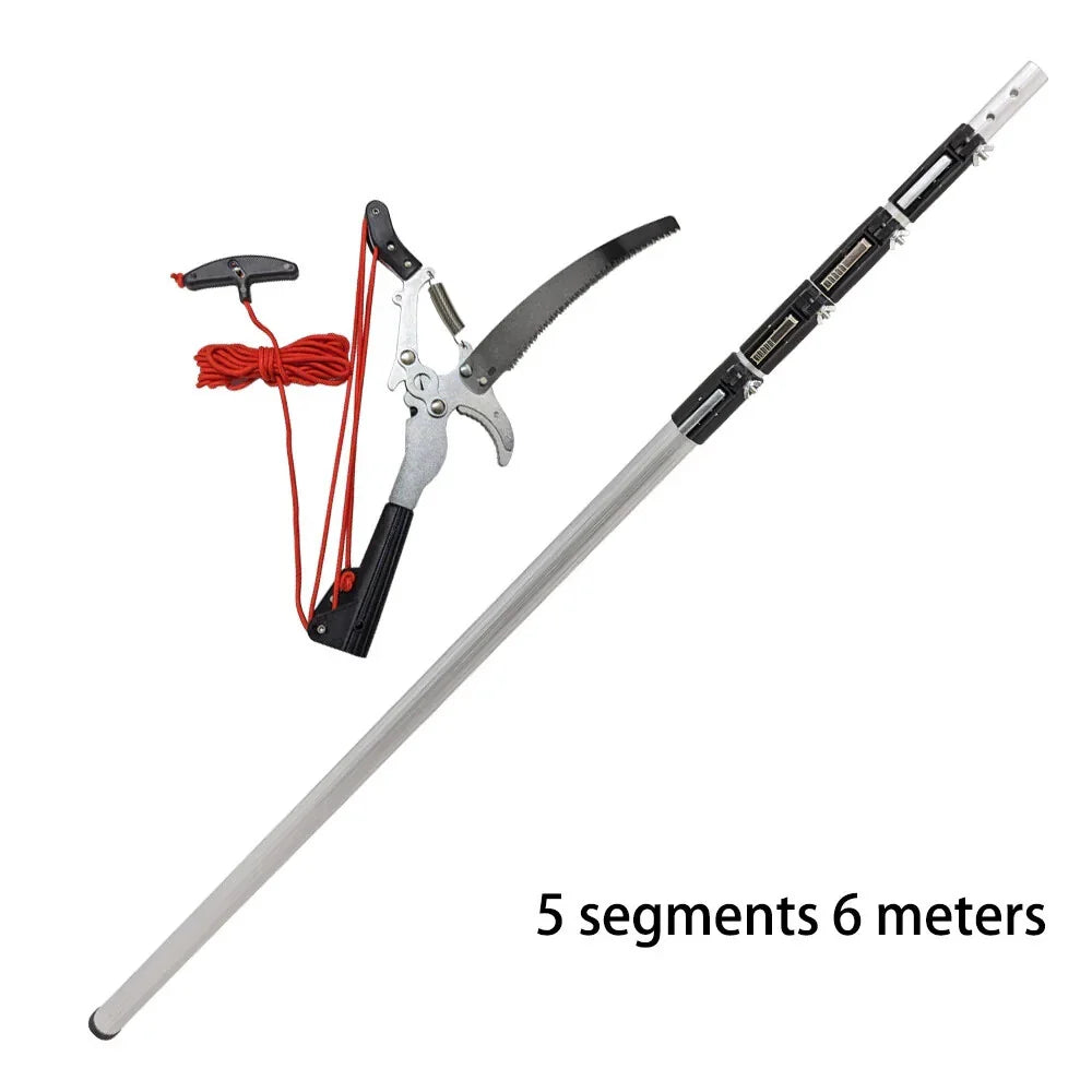 6M Telescopic Pruning Scissors for Garden Tools