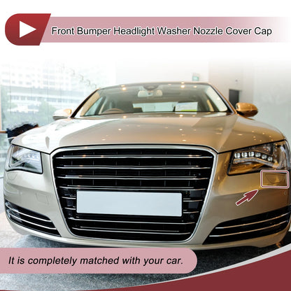 Front Left Washer Nozzle Cover Cap for Audi A8 (2009–2014) 1 Pcs