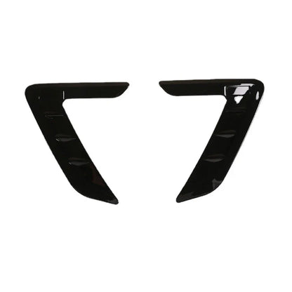 ABS Side Fender Air Outlet Vent Cover Gloss Black for BMW 3-Series (2020-2021)