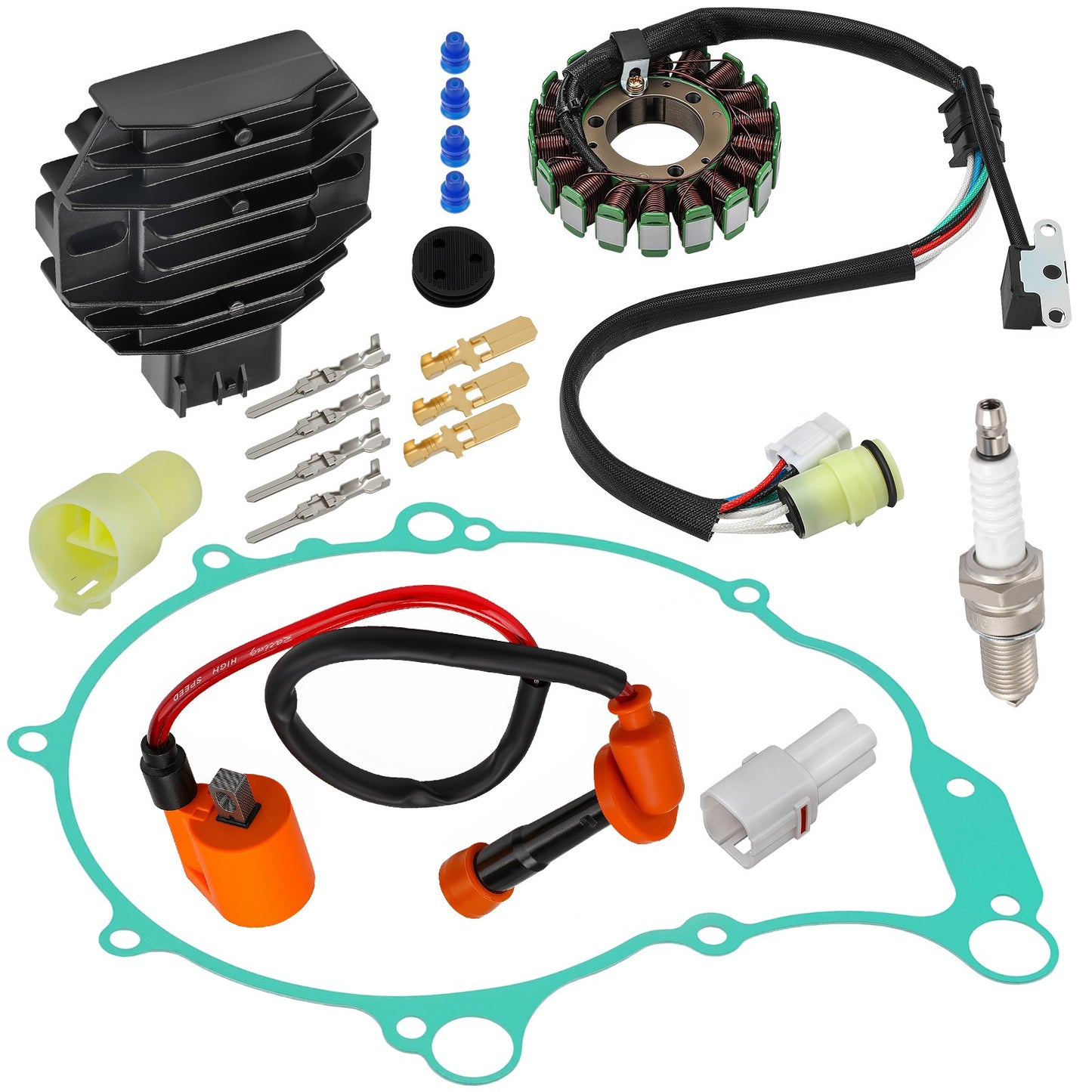 Ignition Coil Set for Yamaha YFM Raptor 660R (2001–2005)