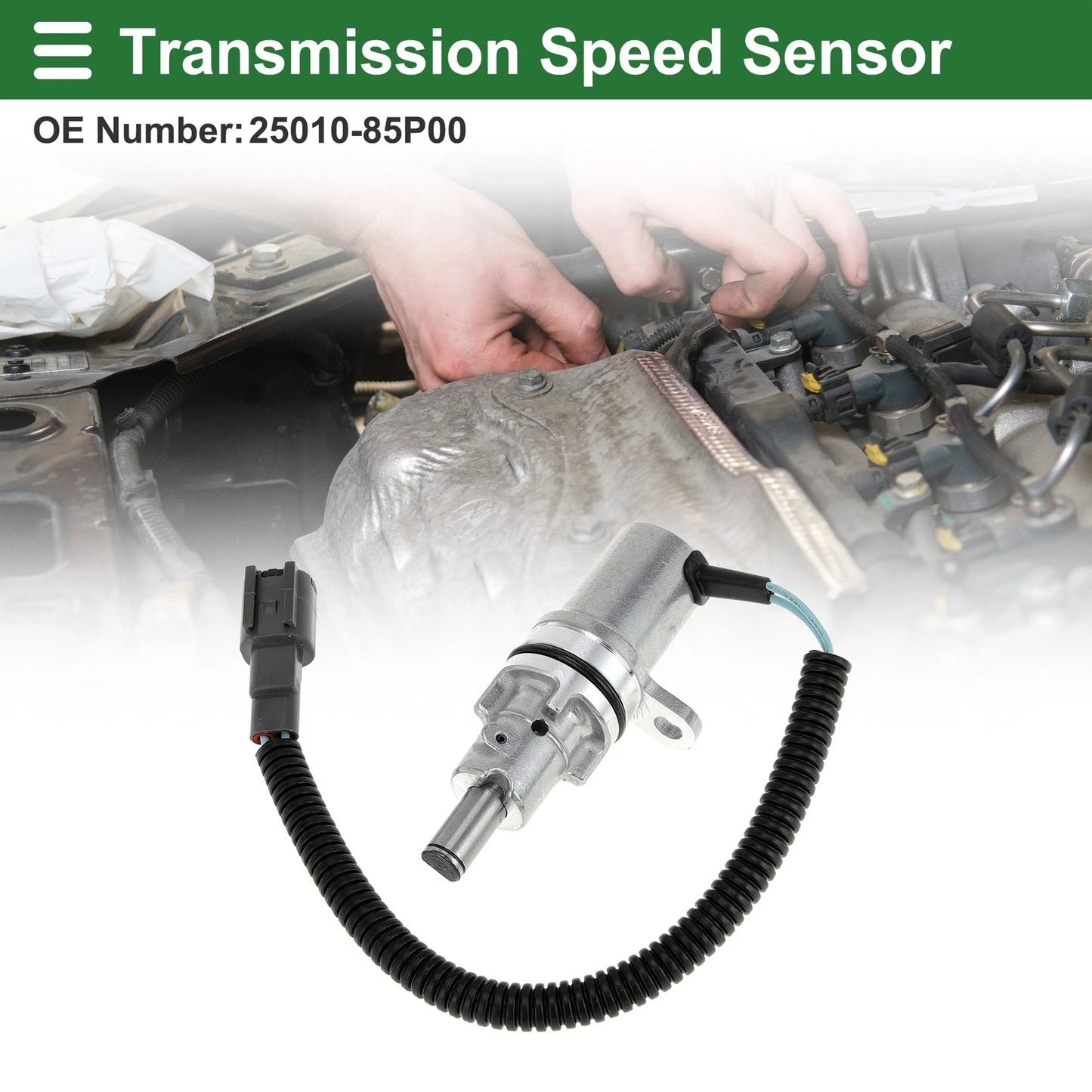 1 Pc Transmission Speed Sensor No.25010-85P00 for Nissan Frontier (1999–2002)