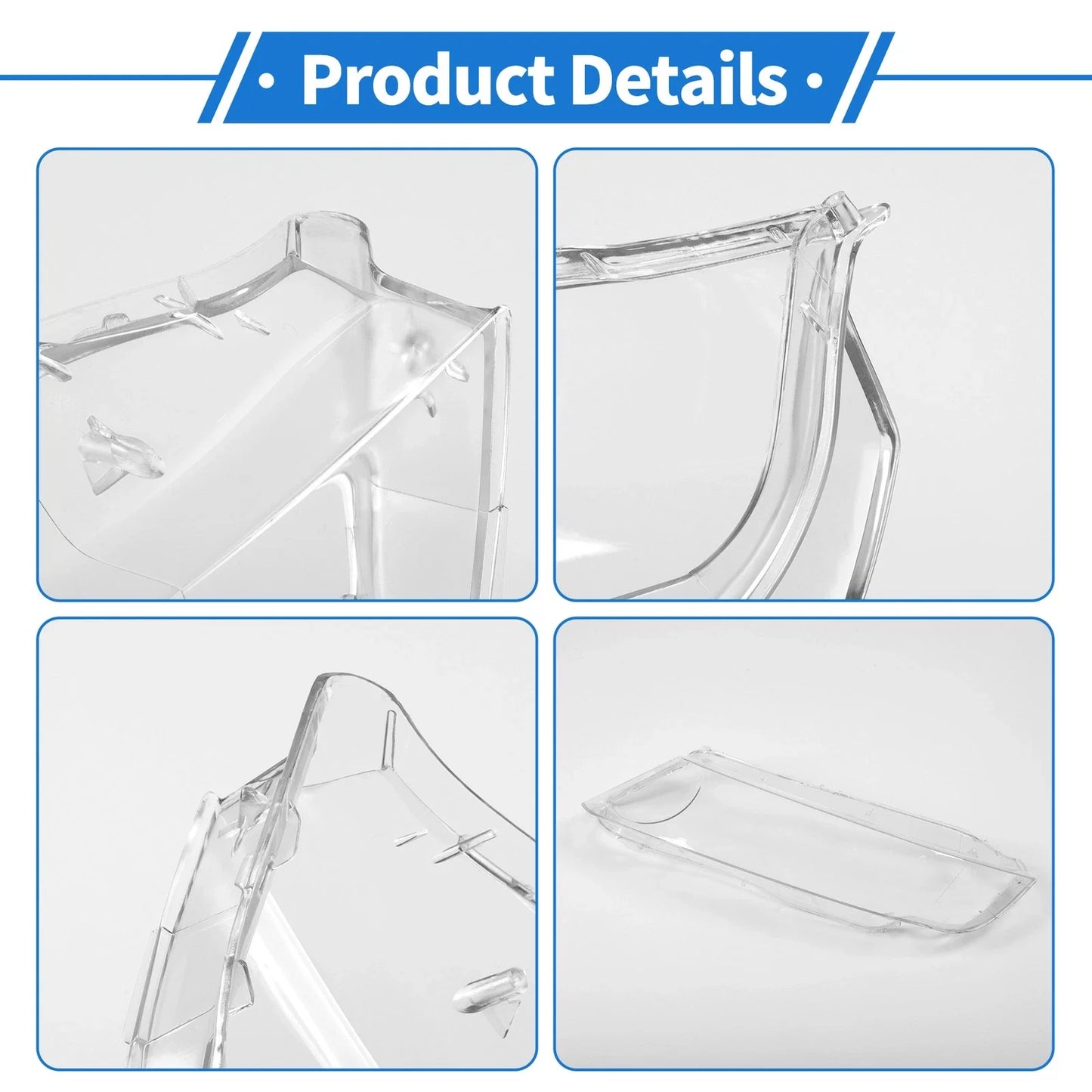 Car Front Left Headlight Lens Cover for Honda Odyssey (2005-2008)