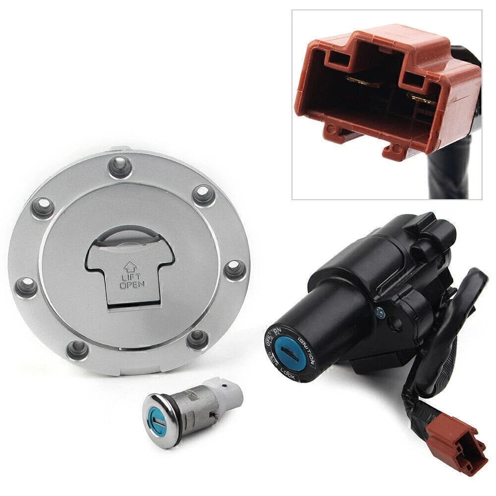 Ignition Switch Fuel Gas Cap Seat Lock Key for Honda CBR1000RR CBR600RR (07-14)