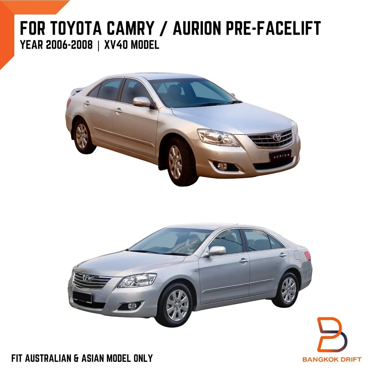 Fog Lamp Spot Light for Toyota Camry Aurion GSV40 (2006-2008)