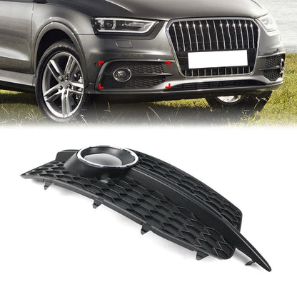 Left Front Bumper Lower Grille Fog Light Cover for Audi A3 S3 (2013–2017)
