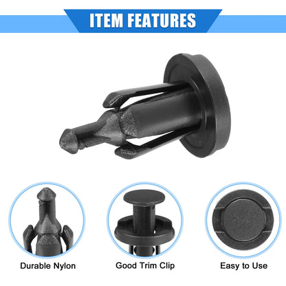 10X Push Pin Rivet Fastener Clips for Subaru Ascent (2019–2021)