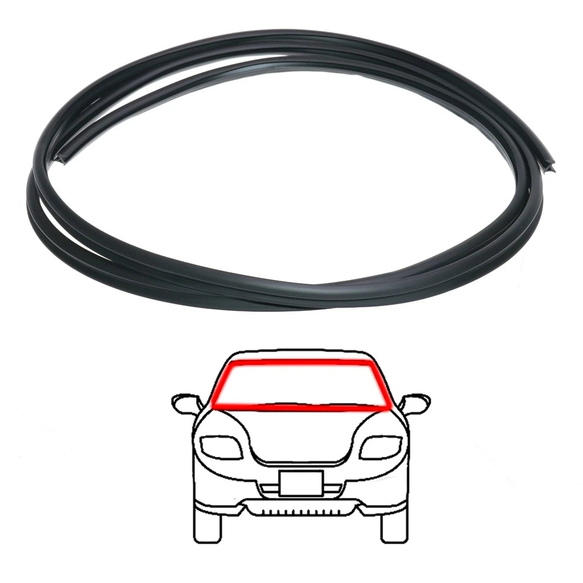 Windshield Moulding for Toyota Fortuner (2005–2020)