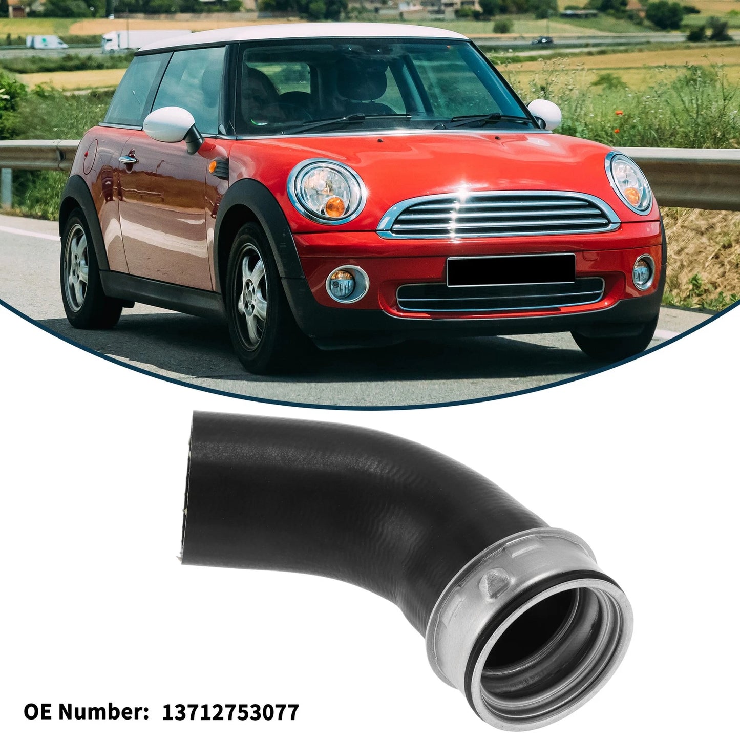 Radiator Hose for MINI Clubman (R55) Cooper S (2007–2015) No. 13712753077