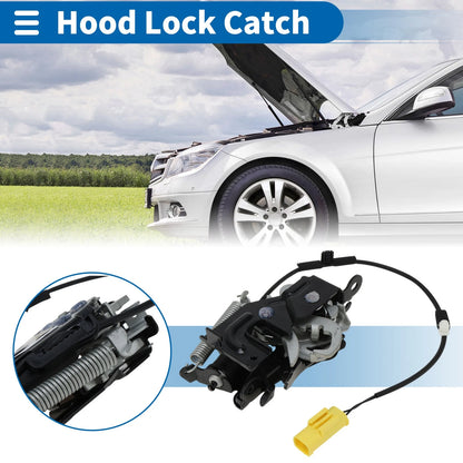 Hood Latch Assembly for BMW 5 Series F90 G30 (2016–2024) No. 51237347411