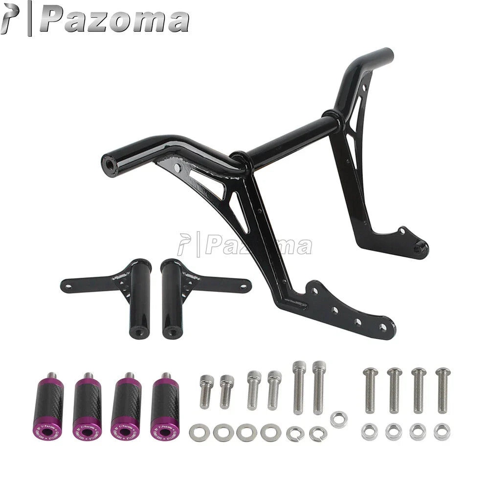 Front Crash Bar Saddlebag Guards for Harley Softail FXLRST (2022-2023)