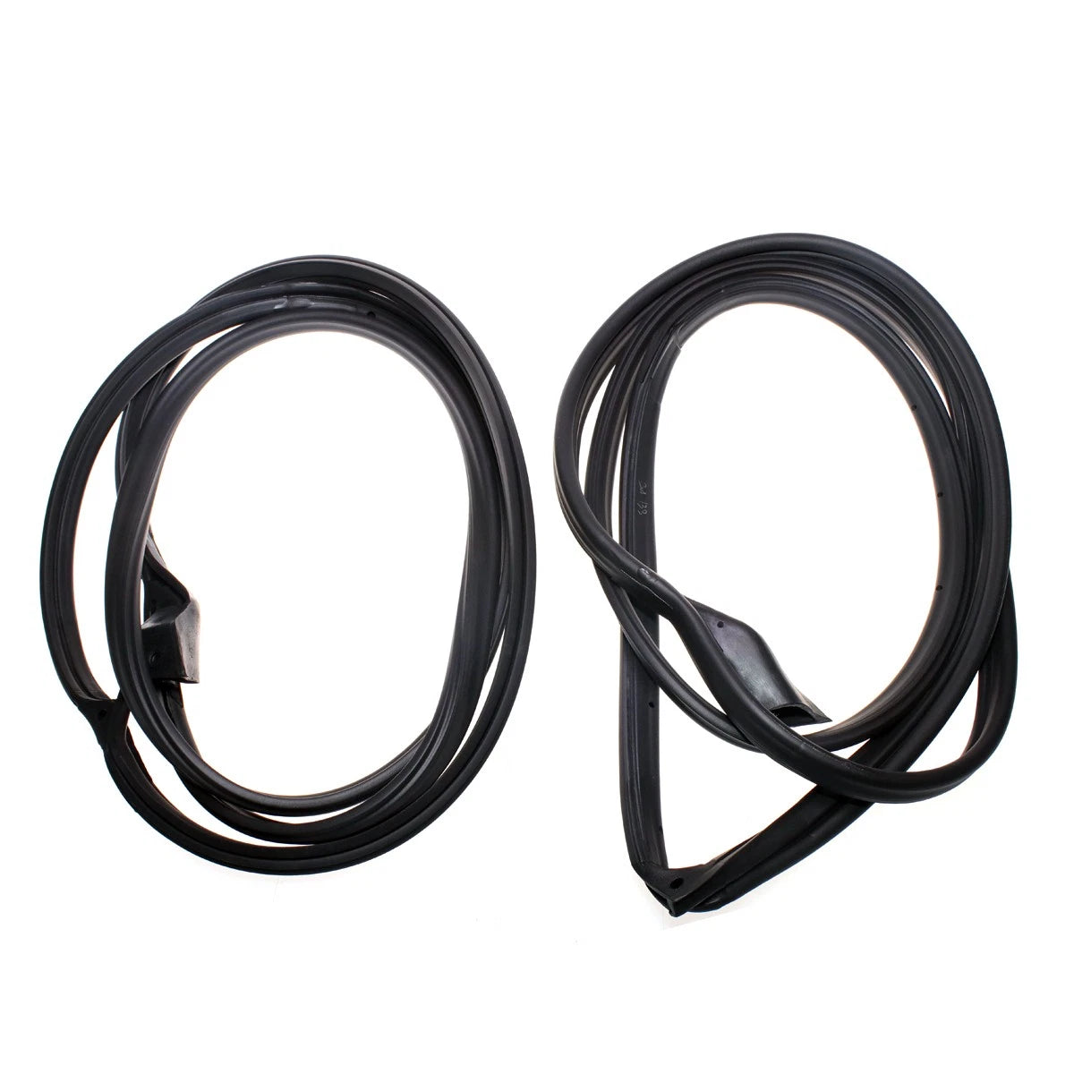 Set of 2 Front Door Weatherstrips for Mercedes-Benz W201 (1983–1993)