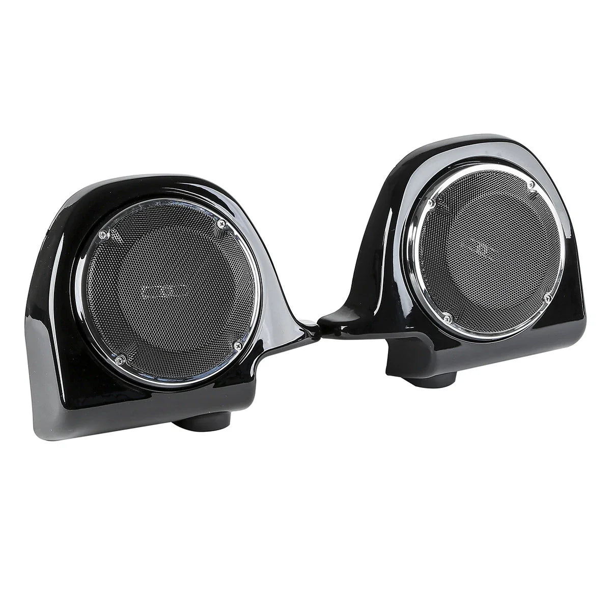 Lower Fairing 6-1/2" Speakers Grills Box Pods for Harley Touring (1988-2013)