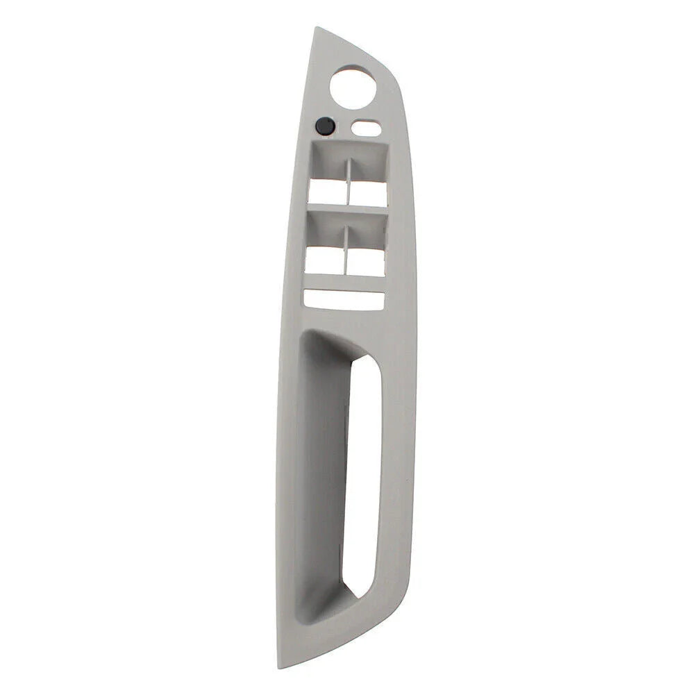 Inner Door Handle Trim Cover for BMW X5 X6 E70 LHD ABS Grey (2007-2013)