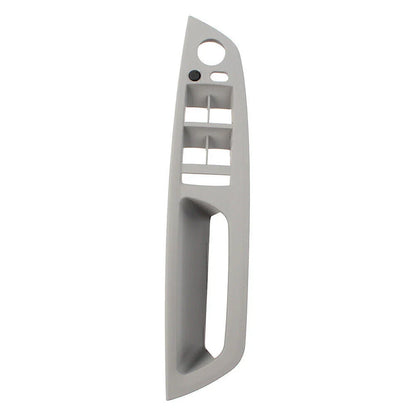 Inner Door Handle Trim Cover for BMW X5 X6 E70 LHD ABS Grey (2007-2013)