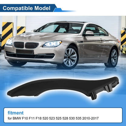 Inner Door Panel Handle for BMW F10 F11 F18 (2010–2017) No. 51417225848 Black