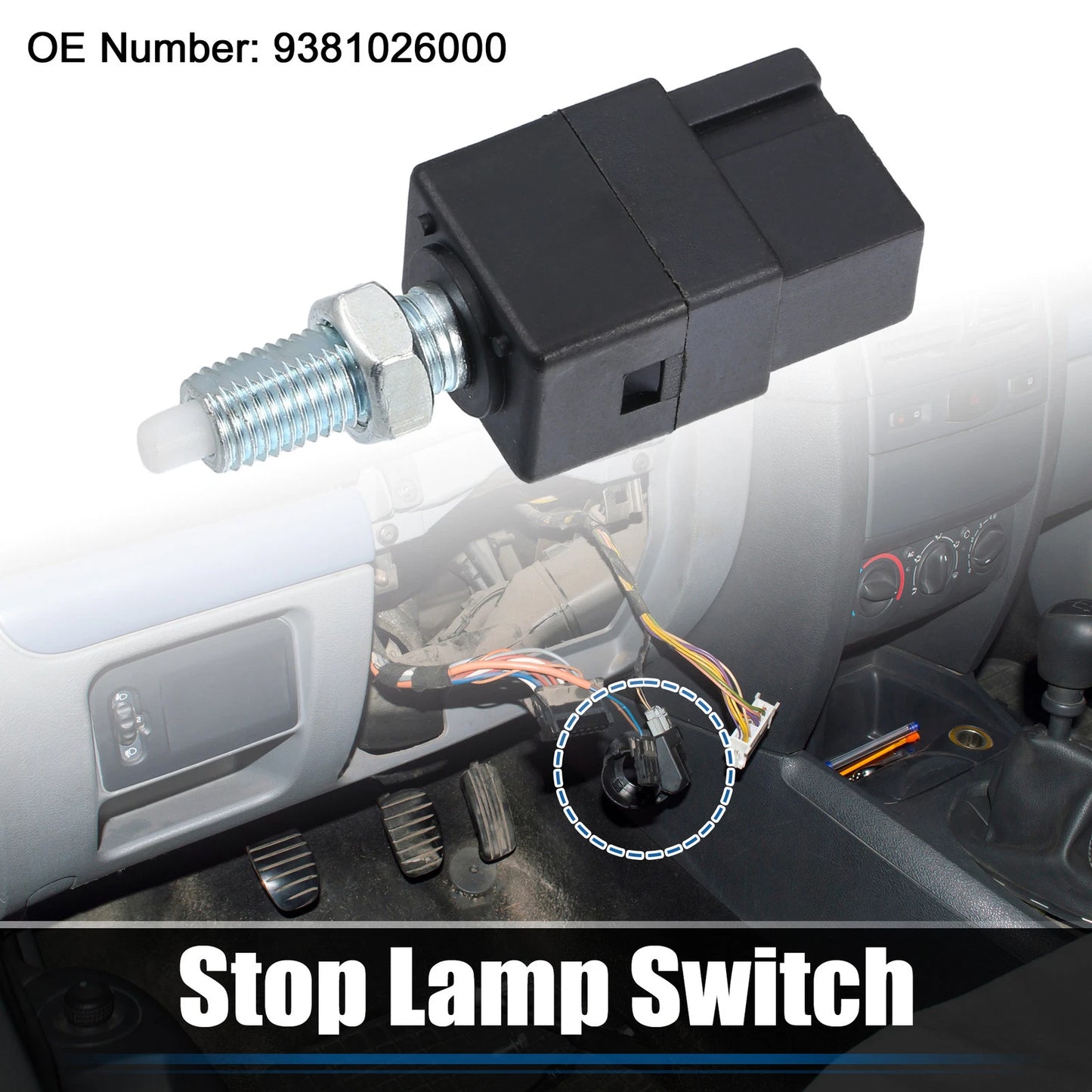 Stop Lamp Switch for KIA Picanto (2007–2011) No. 9381026000