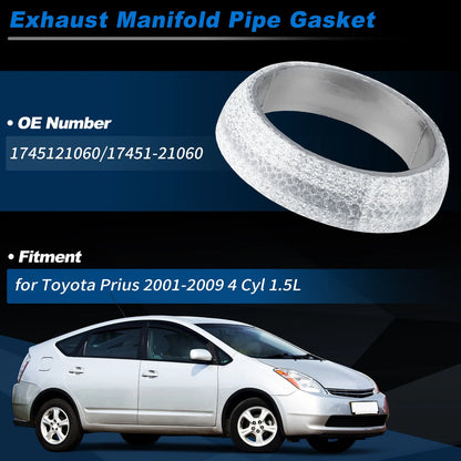 Exhaust Pipe Donut Gasket for Toyota Prius (2001–2009) No. 1745121060
