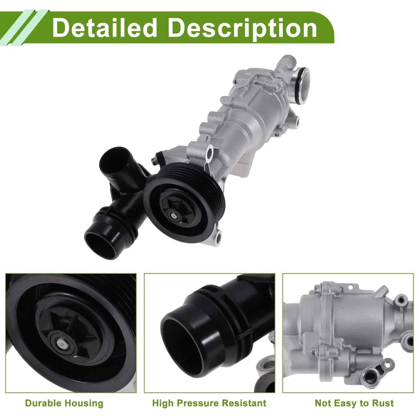 Engine Water Pump for Mercedes-Benz Metris (2016–2023) No. 2742001000