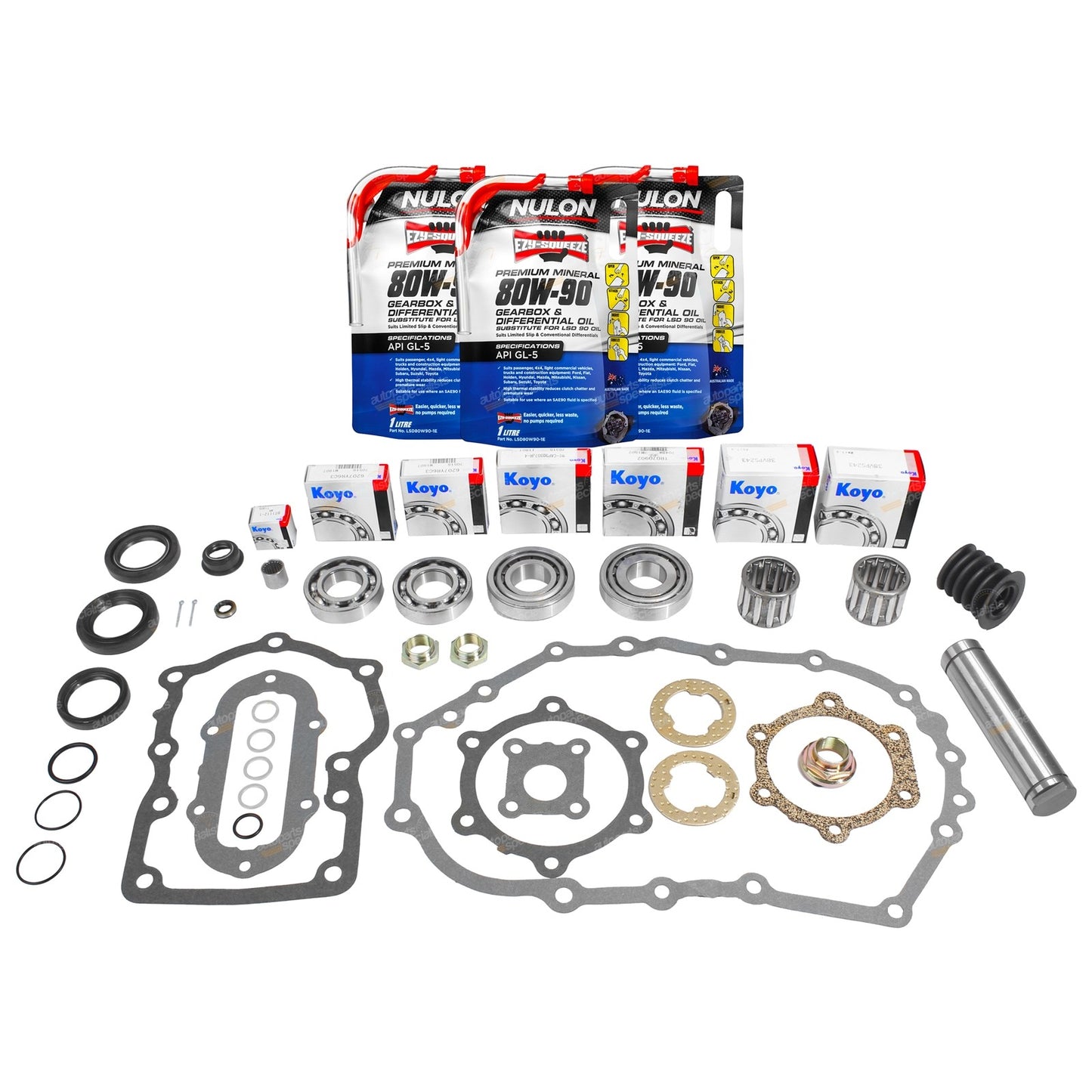Transfer Case Bearing & Seal Rebuild Kit for Toyota Landcruiser (1980–1990)