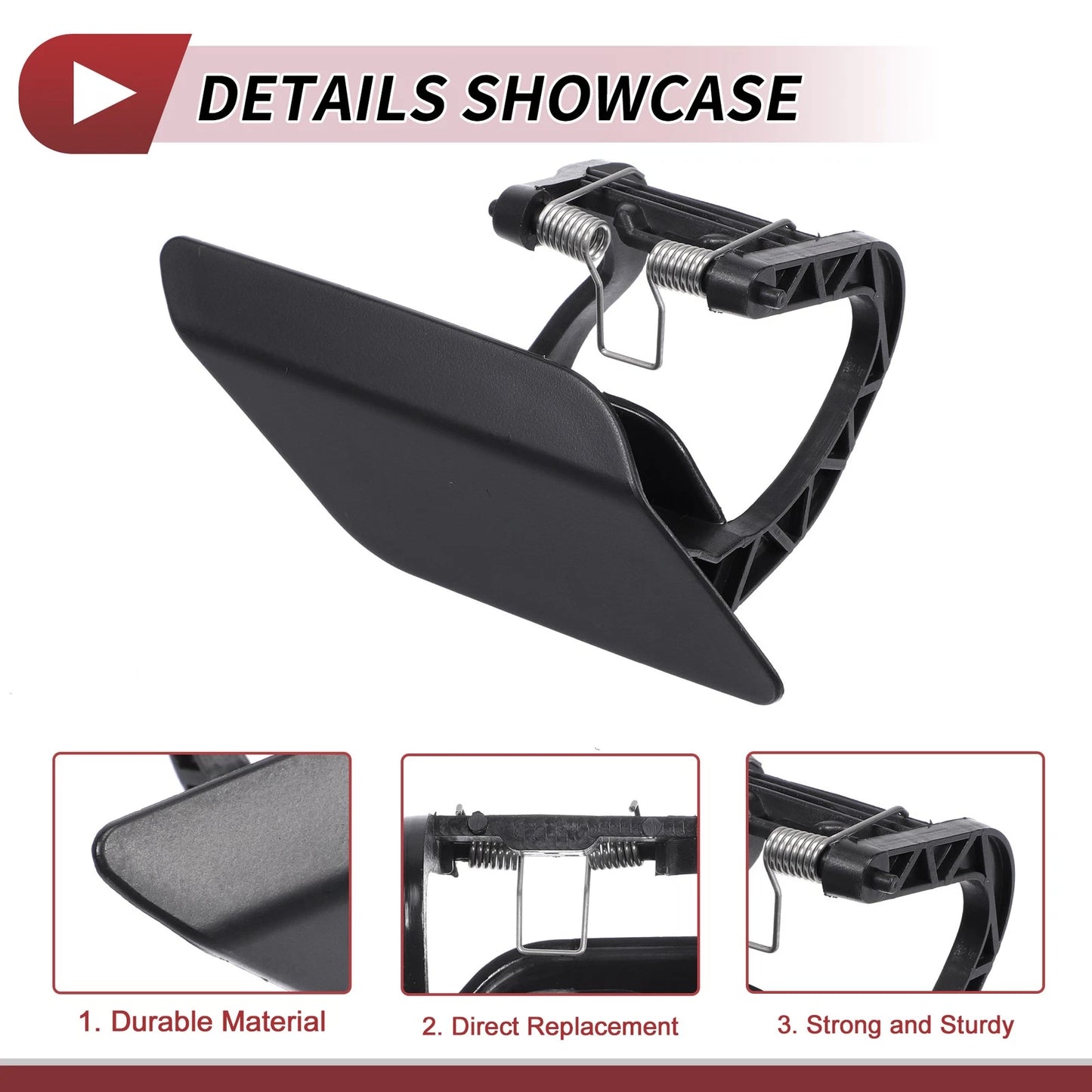 Front Right Headlight Washer Nozzle Cover Cap for Mercedes Benz