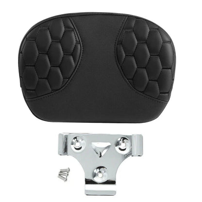 Black Passenger Sissy Bar Backrest for Harley Electra Street Road King (2009-2023)
