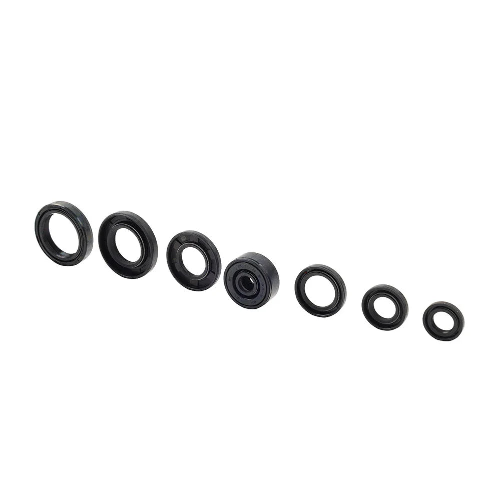 7 x Engine Oil Seal Kit for Yamaha DT200R, DT200WR (1988-1996)