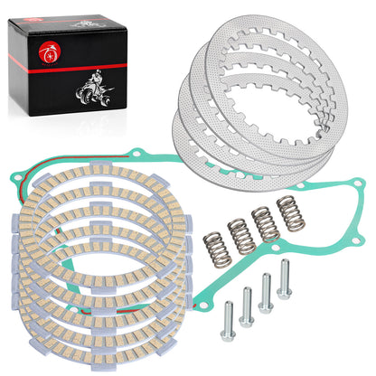 Clutch Friction Steel Plates Kit with Gasket for Honda CR 80 85 (1980–1985)