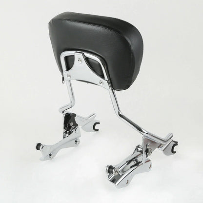 4 Point Docking Hardware Backrest Sissy Bar for Harley Touring FLHT (14-23)