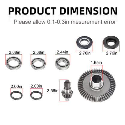 Rear Differential Rebuild with Gear Kit for Honda Recon 250 (1997–2023)