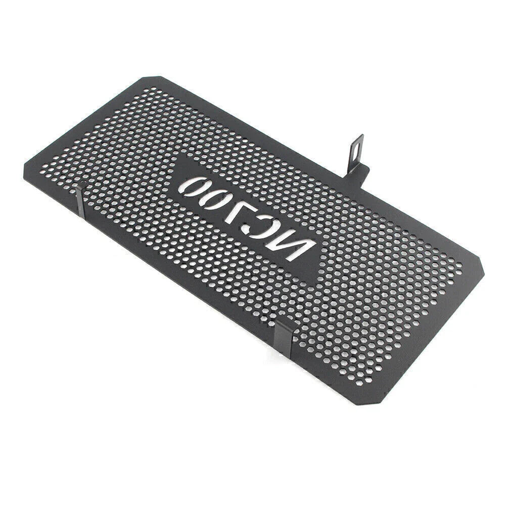 Black Front Radiator Engine Cooler Grill Cover for Honda NC700X NC700S (2012-2018)