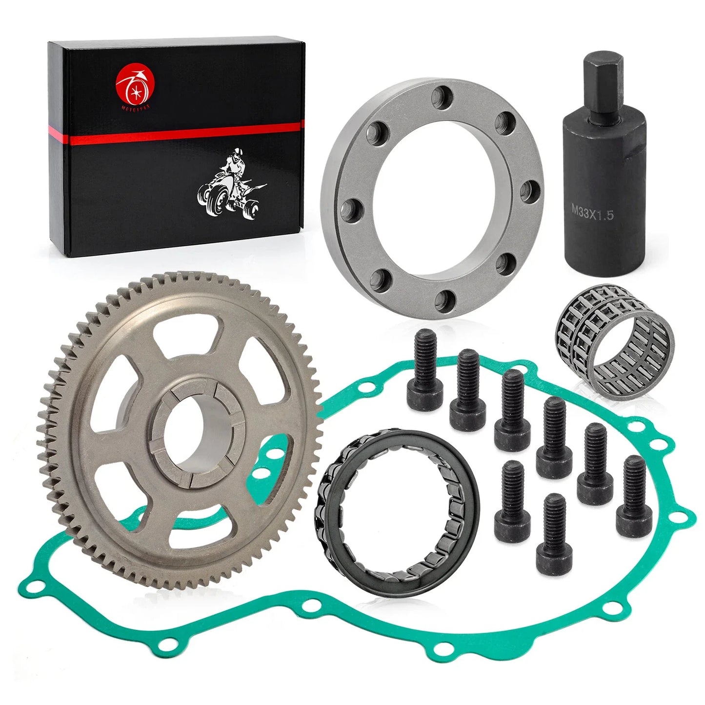 Flywheel Puller 1 Way Bearing Starter Clutch for Polaris Outlaw 500 (2006–2007)