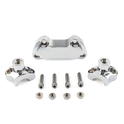 7" Handlebar Risers Top Clamp for Harley Dyna Softail Sportster