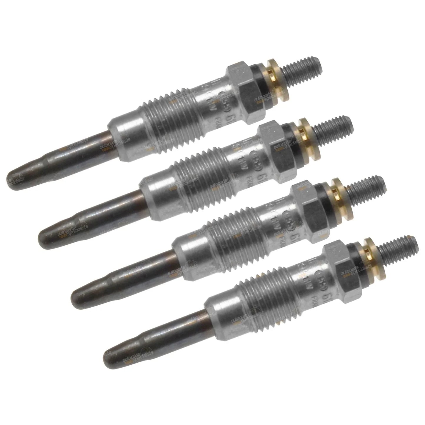 4x Glow Plugs for Ford Transit 2.5L Diesel (1986-2000)