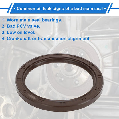 1 Pc Rear Crankshaft Oil Seal for Nissan Altima Stanza (1993–2001) No. 12279-5L310