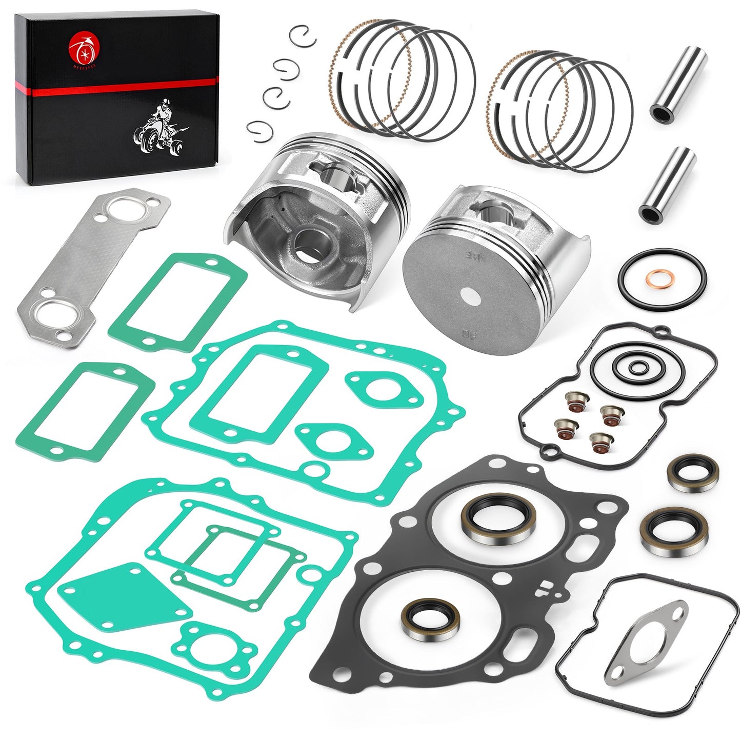 Piston Ring Rebuild Kit for EZGO Golf Cart (1996–2008)
