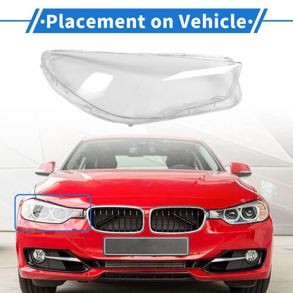 1 Pc Headlight Lens Cover for BMW 5 Series GT F07 (2010–2017) No. 63127262728