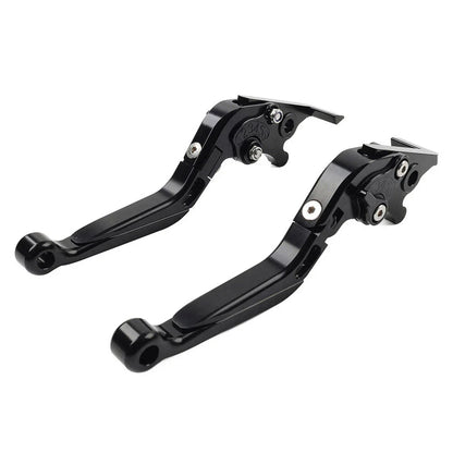 Extendable Brake Clutch Levers for Kawasaki Z1000 ZX6R  Black (2007-2018)