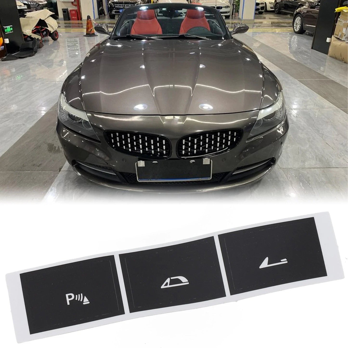 Button Repair Decals / Stickers for Z4 E89 (2009–2016)