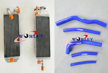 Aluminum Radiator and Hose for Suzuki RM125T/RM125V (1996–1997)