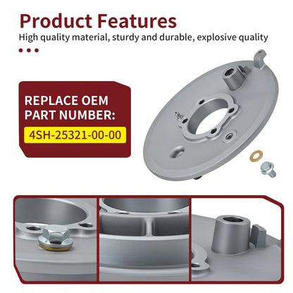 Rear Brake Drum Plate 2x4 4x4 for Yamaha Big Bear 350 (1996–1999)