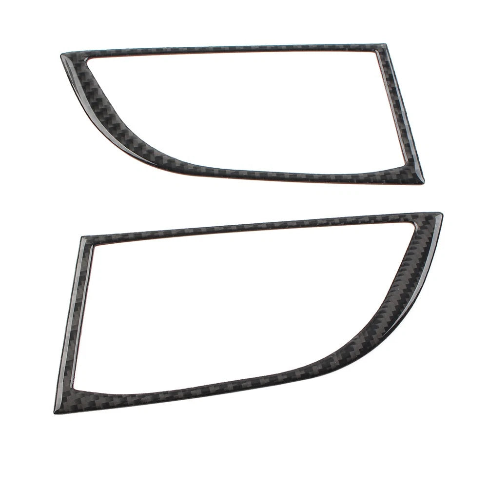 2X Front Fog Lamp Cover Trim for Toyota Land Cruiser Prado (2003–2009) Carbon